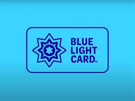 update my blue light card.